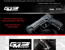 Tablet Screenshot of gunsmidwest.com